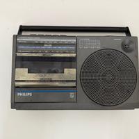 Radioregistratore Philips D-7130 FM/MW 2 Bande
