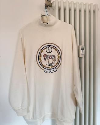 Felpa originale a collo alto Gucci