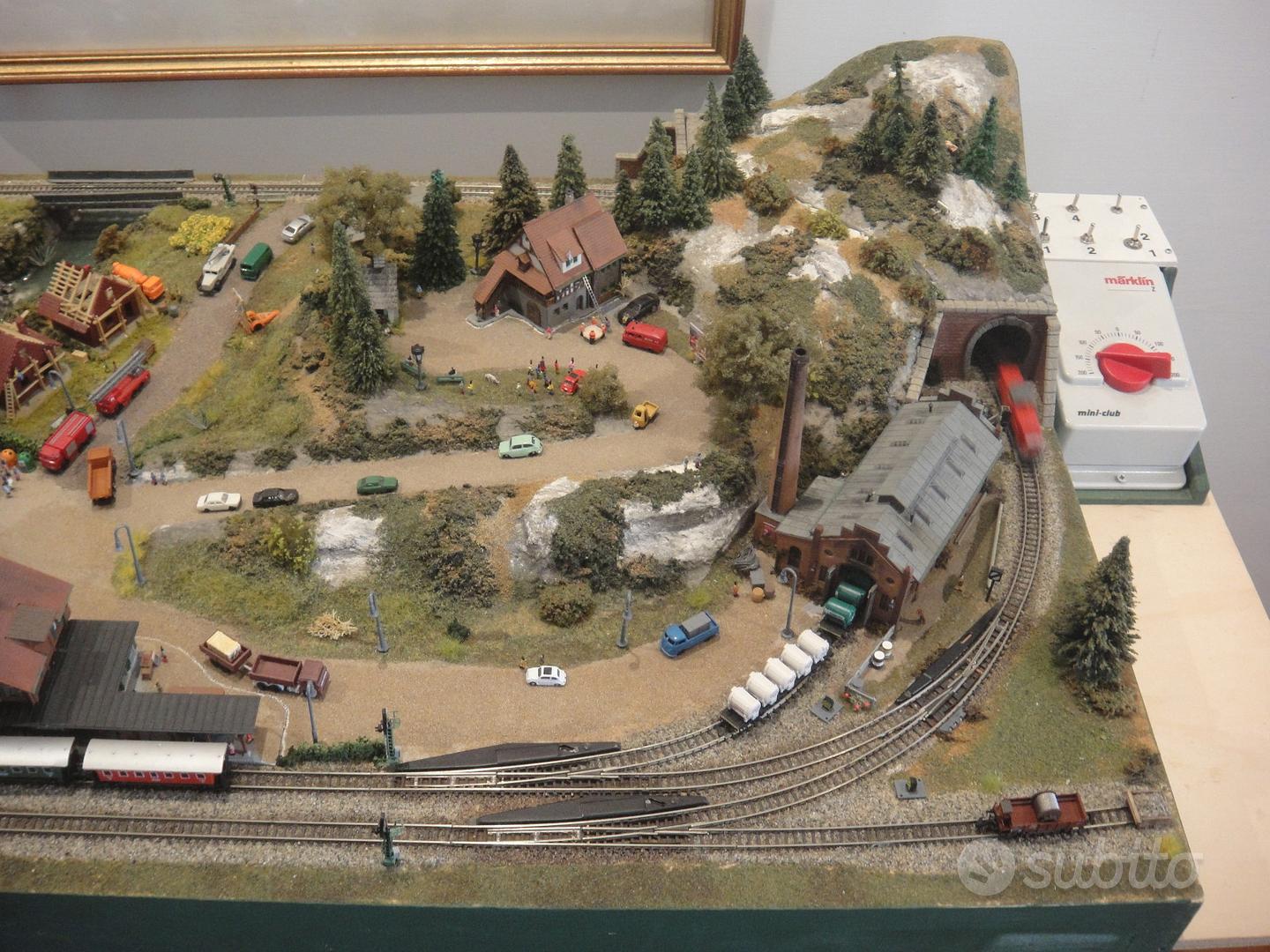 Scala N Plastico Trenino Elettrico Plastico Ferroviario Treni