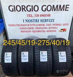 GOMME USATE INVERNALI DIPIA MISURA 245/45/19- 275/