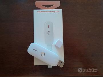 Chiavetta internet vodafone 21.6Mbps bianca