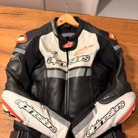 Giacca in pelle Alpinestars Missile Tech Air