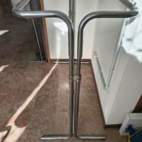 appendi abiti smontabile in acciaio