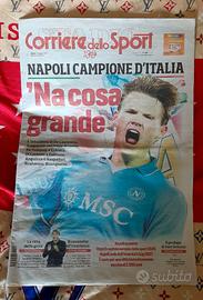 GIORNALI 4° SCUDETTO DEL NAPOLI