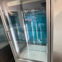 Vetrina refrigerata a 4 lati vetro longoni