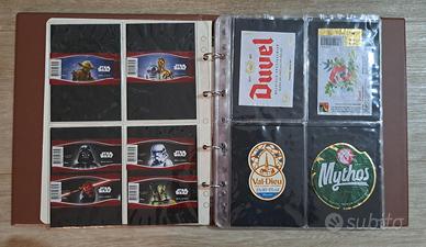 Etichette birra e libro 1000 birre dal Mondo