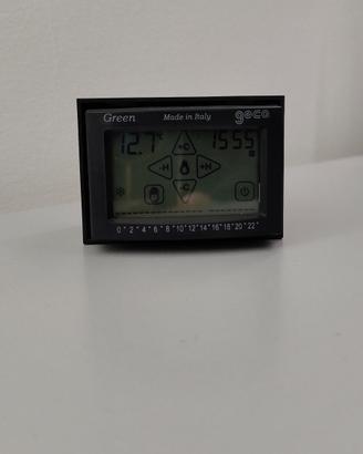 Geca Green cronotermostato touch da incasso