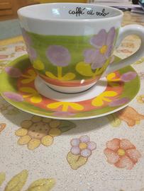 Thun tazza latte colazione  con piattino florianne