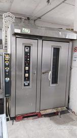 Forno a carrello rotante