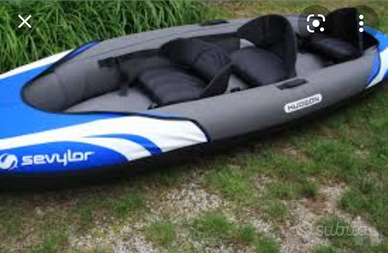 Canoa gonfiabile 3 posti sevylor hudson