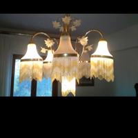 lampadario da camera ottone bagno oro