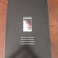 stivali geox in pelle nera per donna