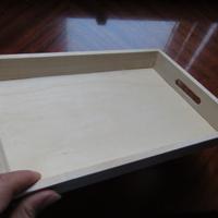 Vassoio rettangolare in balsa