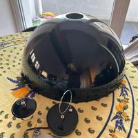 Lampadario nero moderno Lumicom