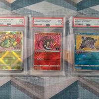 3 Carte Pokémon Psa Charizard Blastoise Venusaur