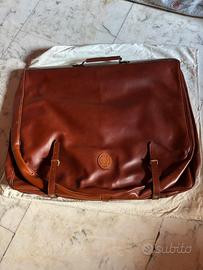 Porta abiti in pelle Reporter Vintage