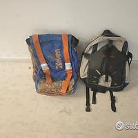 2x Zaino Seven e Invicta - vintage