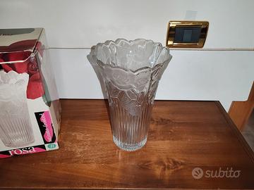 Vaso da fiori in vetro