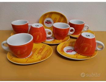 orzoro Nescaffe servizio caffè porcellana casa 