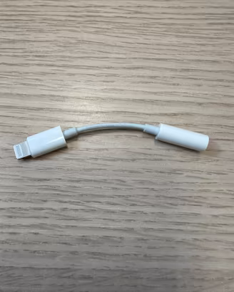 Adattatore audio Apple Lightning - jack 3,5 mm