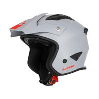 CASCO JET ARIA 22-06 ACERBIS grigio opaco