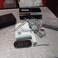 Lotto consolle play station 1,2,3 nintendo wii