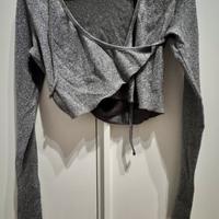 Scadacuore in maglina lurex