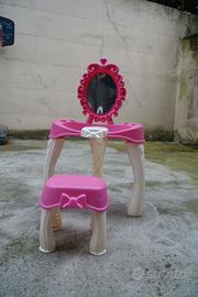 Specchiera Barbie con seduta