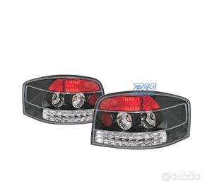 FANALI PER AUDI A3 8P 03-08 LED SFONDO NERO