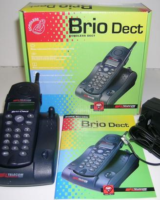 Cordless Telefono Vintage BRIO DECT =NUOVO=