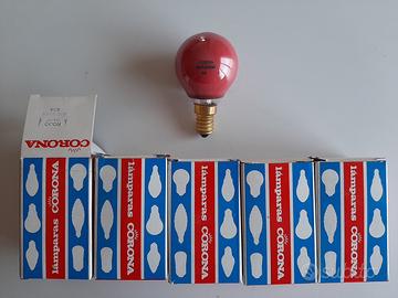 5pz lampadine rosse