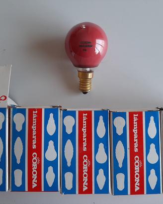 5pz lampadine rosse