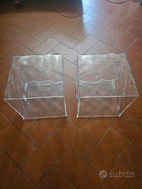 Kartell n. 2 Cubi Optique cristallo