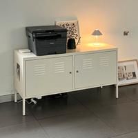 Mobiletto metallo bianco Ikea PS