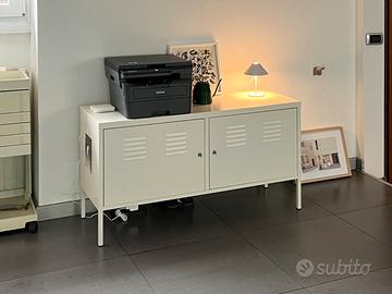 Mobiletto metallo bianco Ikea PS