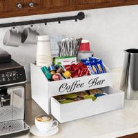 Porta Cialde Caffe Tisane per Zucchero, Cannucce