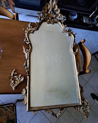 Specchiera Dorata Stile Barocco