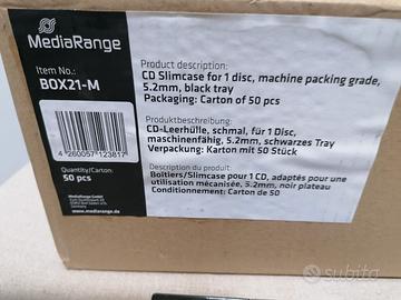 pz. 50 custodia slim CD 