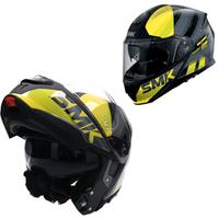Casco modulare moto scooter smk visiera parasole