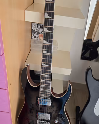 Ibanez Gio GRG220PA1-BKB Transparent Brown Black B