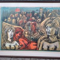 litografia quadro Tono Zancanaro