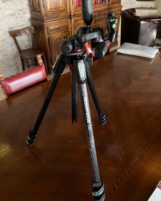 Manfrotto 190CXPRO3 Treppiede in fibra di carbonio