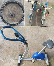 2 BICI BAMBINO CYCLETTE RUOTA BYKE