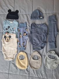 Abbigliamento per neonato 68 cm – 14 pezzi