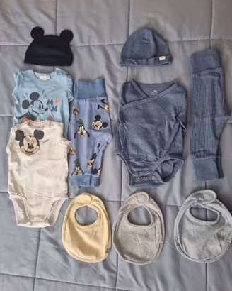 Abbigliamento per neonato 68 cm – 14 pezzi