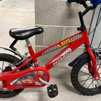 bici Disney saetta McQueen 14”