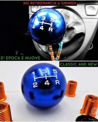 POMELLO Universale Cambio BLU Auto Nuove e Epoca