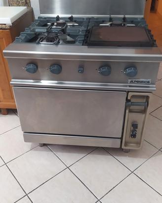 cucina a gas industriale 