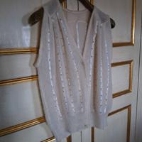 Elegante cardigan in lana mohair ANTONELLA TRICOT