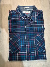 Camicia Tommy Hilfiger Denim - Quadri Blu/Rosso 